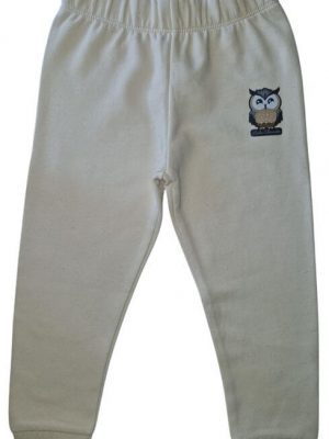 Pantalon de jogging pour bébé marque Luluchouette modèle Artémis couleur blanc
