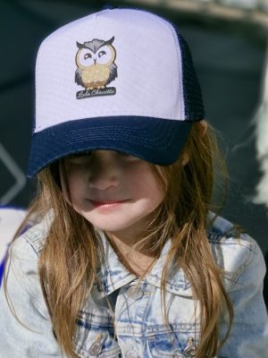 Casquette pour enfant Luluchouette modèle Artémis couleur bleue
