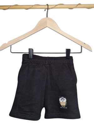 Short pour enfant marque Luluchouette modèle Artémis couleur noir